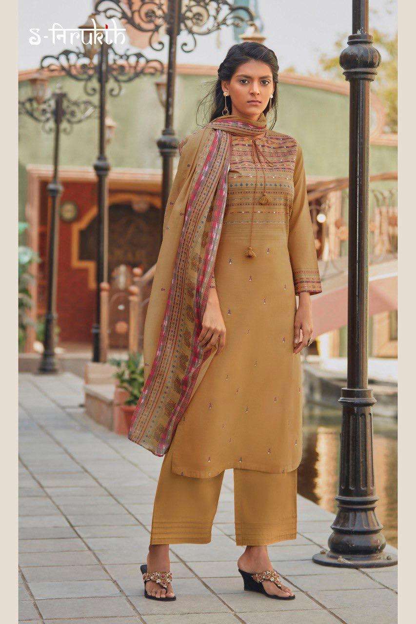 RUKHSAR BY S-NIRUKTH BEAUTIFUL STYLISH SHARARA SUITS FANCY COLORFUL CASUAL WEAR & ETHNIC WEAR & READY TO WEAR CAMBRIC PRINT DRESSES AT WHOLESALE PRICE