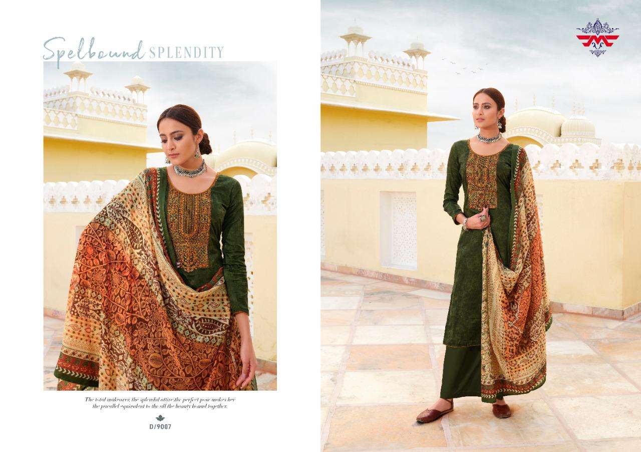 NETRA BY MUSE 9001 TO 9008 SERIES BEAUTIFUL STYLISH PAKISATNI SUITS FANCY COLORFUL CASUAL WEAR & ETHNIC WEAR & READY TO WEAR PURE JAM PRINT WITH WORK DRESSES AT WHOLESALE PRICE