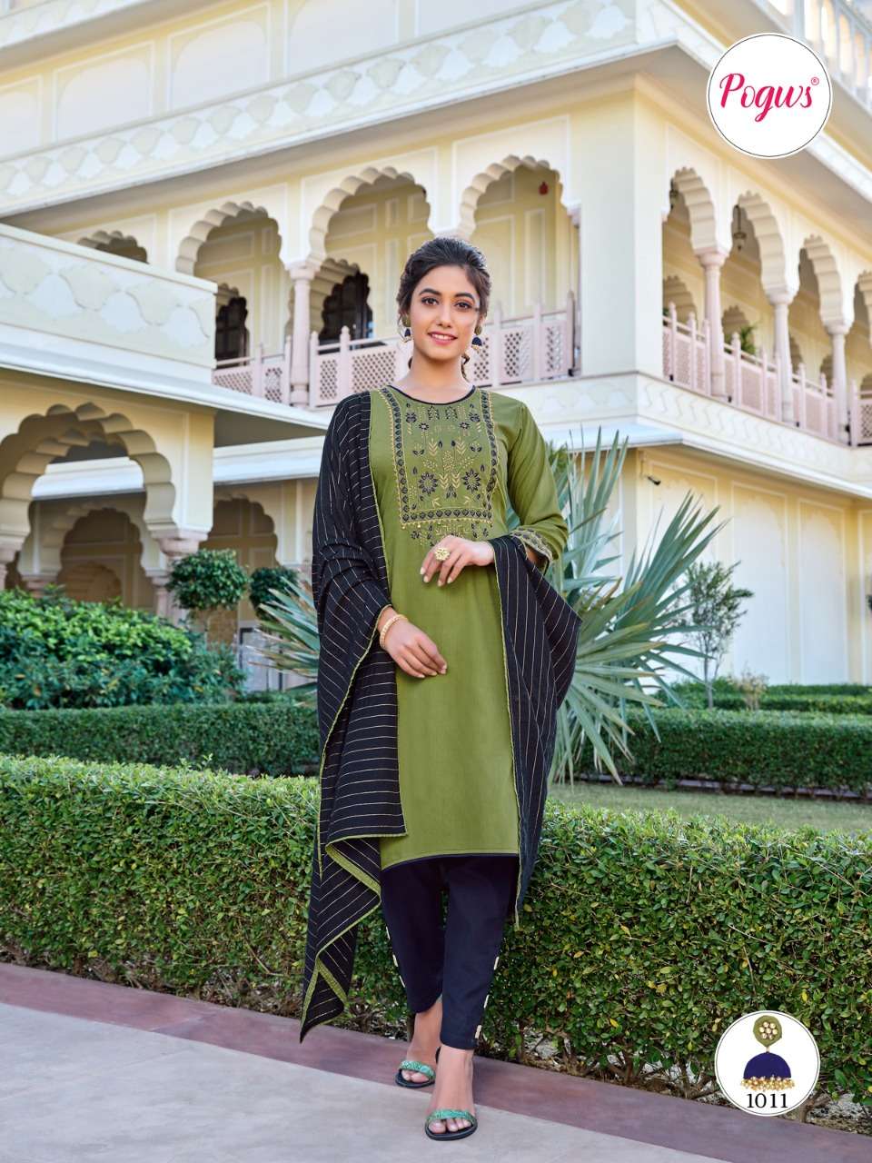 POSHAK VOL-1 BY POGWS 1008 TO 1013 SERIES DESIGNER STYLISH FANCY COLORFUL BEAUTIFUL PARTY WEAR & ETHNIC WEAR COLLECTION SILK EMBROIDERY DRESSES AT WHOLESALE PRICE