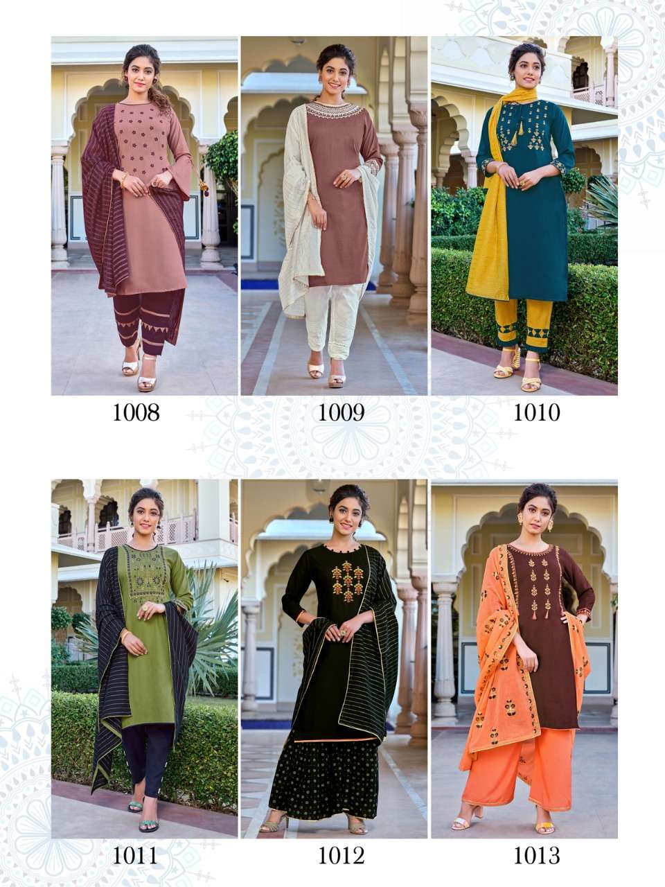 POSHAK VOL-1 BY POGWS 1008 TO 1013 SERIES DESIGNER STYLISH FANCY COLORFUL BEAUTIFUL PARTY WEAR & ETHNIC WEAR COLLECTION SILK EMBROIDERY DRESSES AT WHOLESALE PRICE