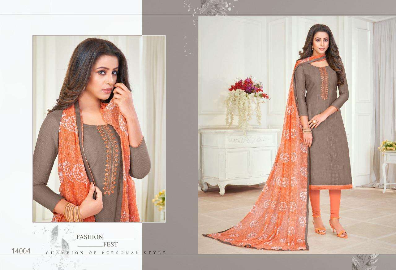OSCAR VOL-14 BY SHAGUN LIFESTYLE 14001 TO 14016 SERIES BEAUTIFUL STYLISH SHARARA SUITS FANCY COLORFUL CASUAL WEAR & ETHNIC WEAR & READY TO WEAR SILK EMBROIDERED DRESSES AT WHOLESALE PRICE