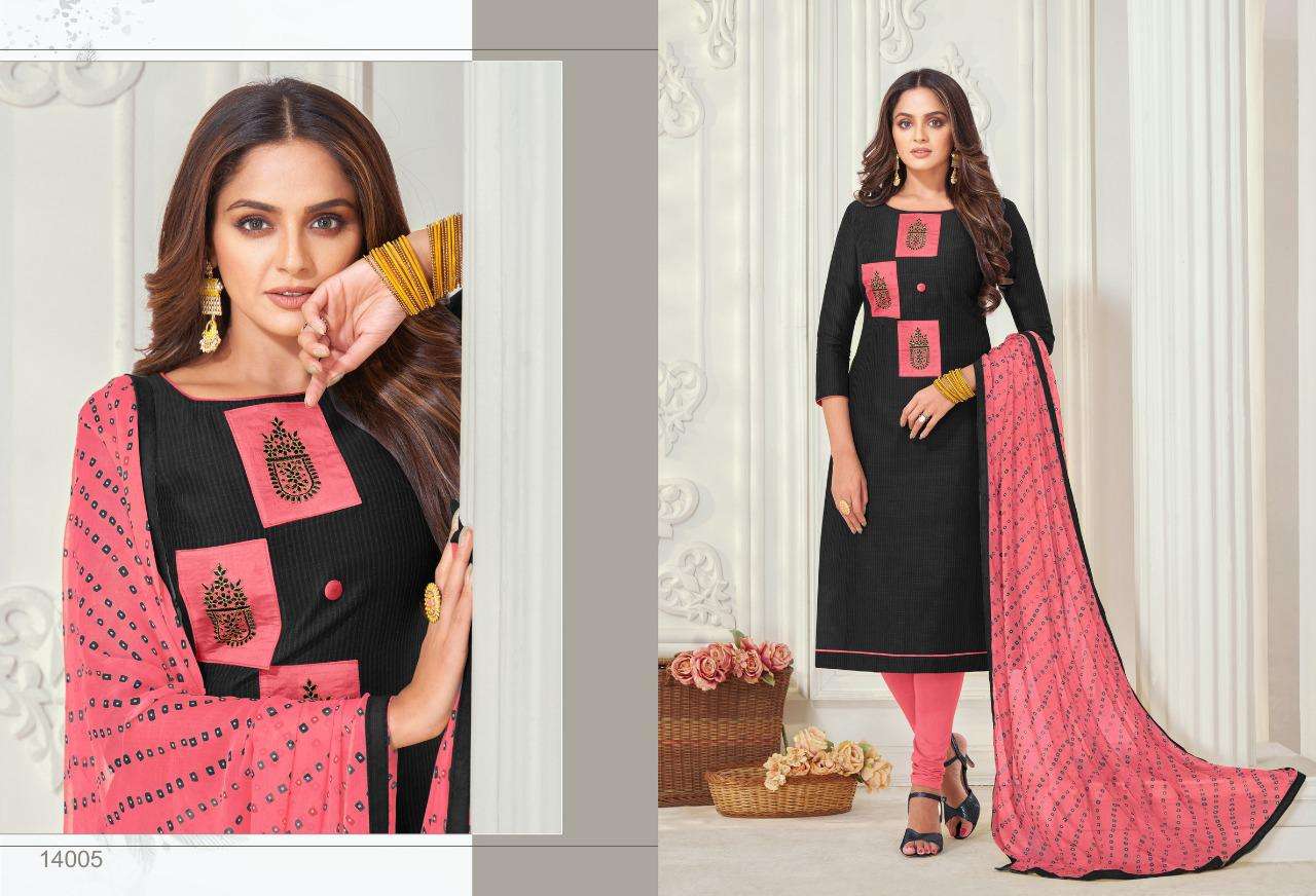 OSCAR VOL-14 BY SHAGUN LIFESTYLE 14001 TO 14016 SERIES BEAUTIFUL STYLISH SHARARA SUITS FANCY COLORFUL CASUAL WEAR & ETHNIC WEAR & READY TO WEAR SILK EMBROIDERED DRESSES AT WHOLESALE PRICE