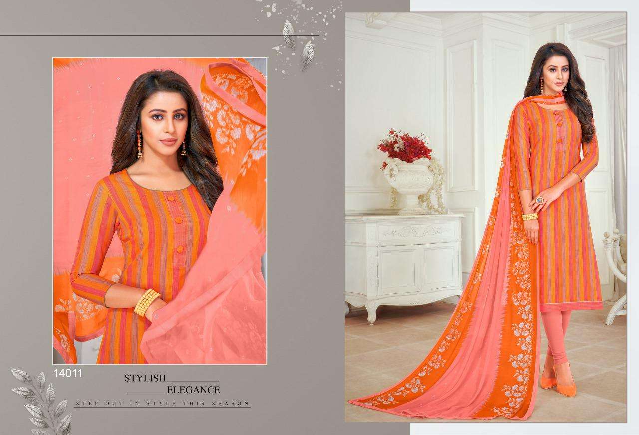 OSCAR VOL-14 BY SHAGUN LIFESTYLE 14001 TO 14016 SERIES BEAUTIFUL STYLISH SHARARA SUITS FANCY COLORFUL CASUAL WEAR & ETHNIC WEAR & READY TO WEAR SILK EMBROIDERED DRESSES AT WHOLESALE PRICE