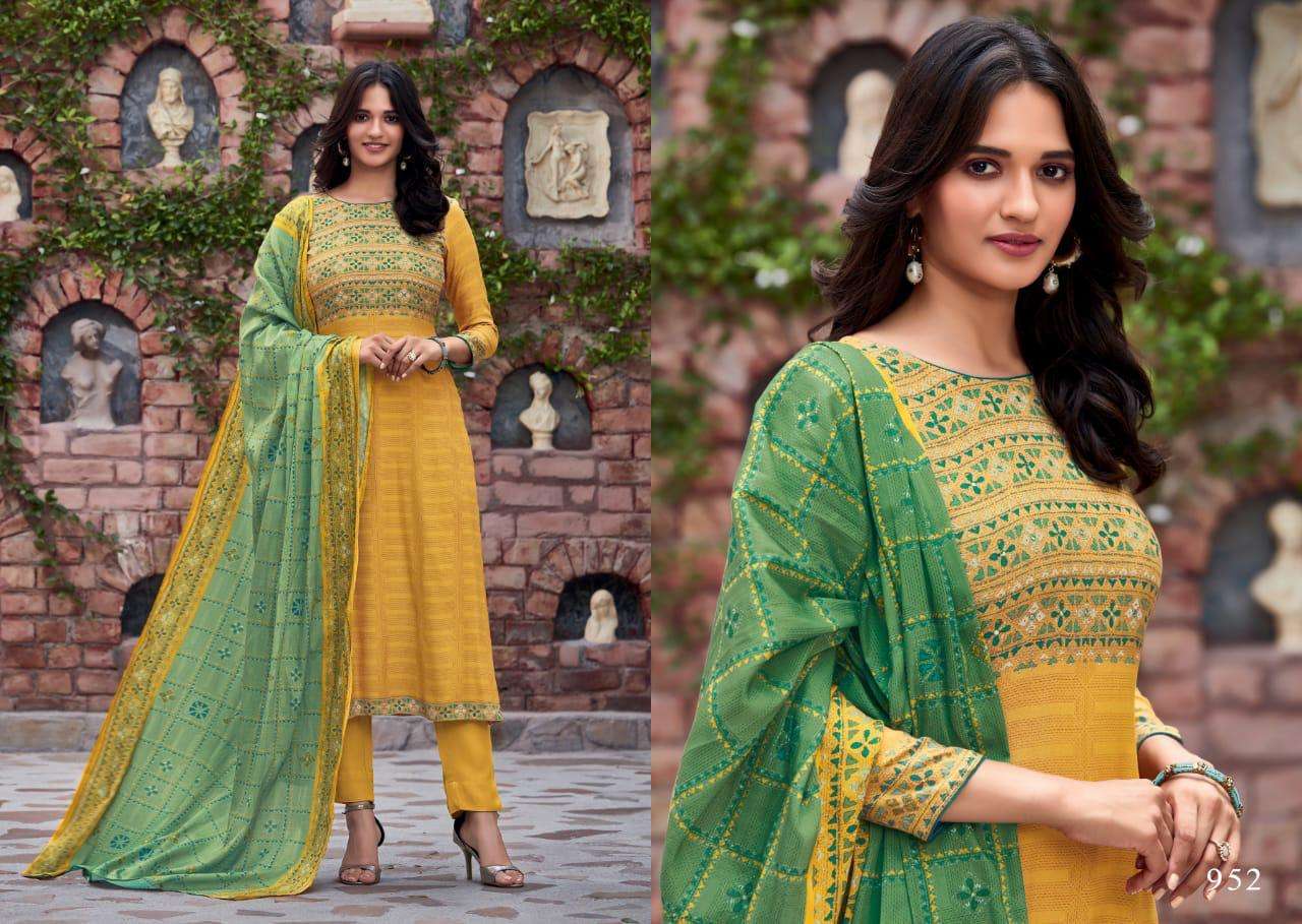 GULZAR BY S-NIRUKTH BEAUTIFUL SUITS COLORFUL STYLISH FANCY CASUAL WEAR & ETHNIC WEAR COTTON SATIN PRINT WITH WORK DRESSES AT WHOLESALE PRICE
