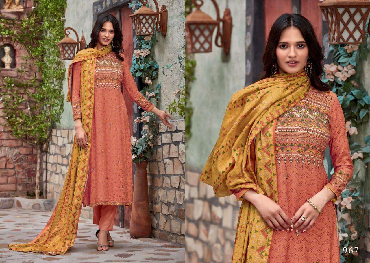 GULZAR BY S-NIRUKTH BEAUTIFUL SUITS COLORFUL STYLISH FANCY CASUAL WEAR & ETHNIC WEAR COTTON SATIN PRINT WITH WORK DRESSES AT WHOLESALE PRICE