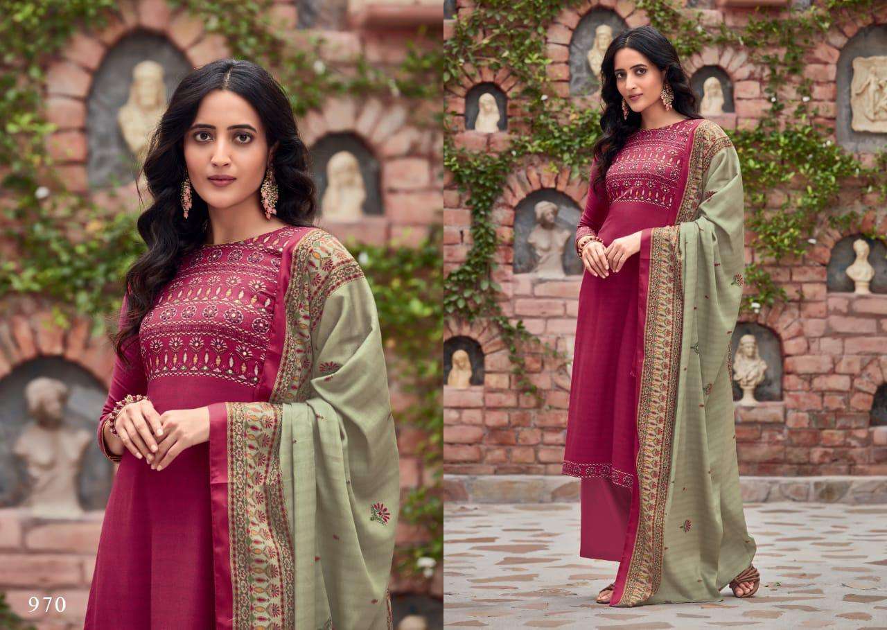 GULZAR BY S-NIRUKTH BEAUTIFUL SUITS COLORFUL STYLISH FANCY CASUAL WEAR & ETHNIC WEAR COTTON SATIN PRINT WITH WORK DRESSES AT WHOLESALE PRICE