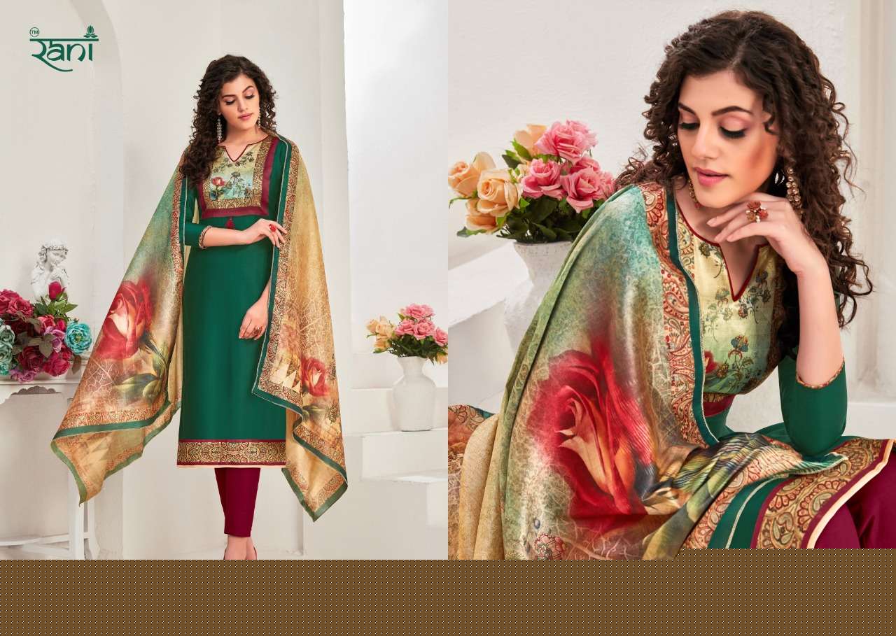 SPANISH VOL-10 BY RANI FASHION 30001 TO 30010 SERIES BEAUTIFUL STYLISH SHARARA SUITS FANCY COLORFUL CASUAL WEAR & ETHNIC WEAR & READY TO WEAR COTTON SATIN PRINTED DRESSES AT WHOLESALE PRICE