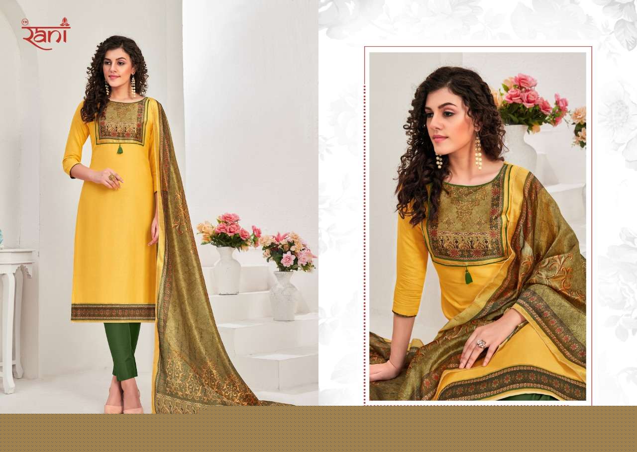 SPANISH VOL-10 BY RANI FASHION 30001 TO 30010 SERIES BEAUTIFUL STYLISH SHARARA SUITS FANCY COLORFUL CASUAL WEAR & ETHNIC WEAR & READY TO WEAR COTTON SATIN PRINTED DRESSES AT WHOLESALE PRICE