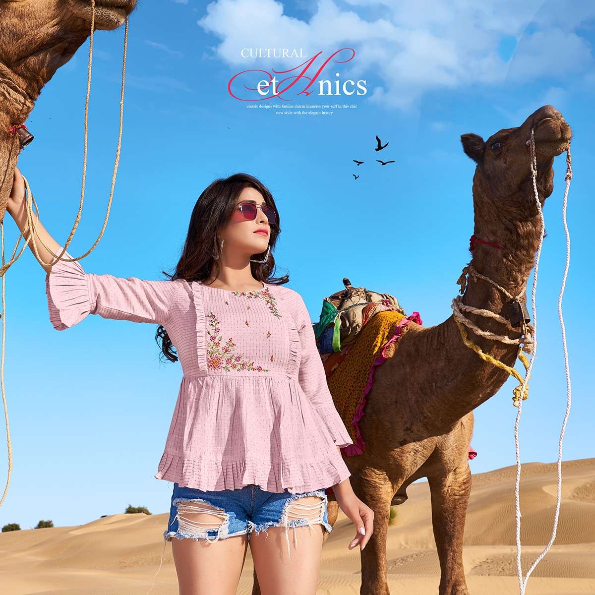 FAME BY YAMI FASHION 5171 TO 5179 SERIES DESIGNER STYLISH FANCY COLORFUL BEAUTIFUL PARTY WEAR & ETHNIC WEAR COLLECTION RAYON EMBROIDERY TOPS AT WHOLESALE PRICE
