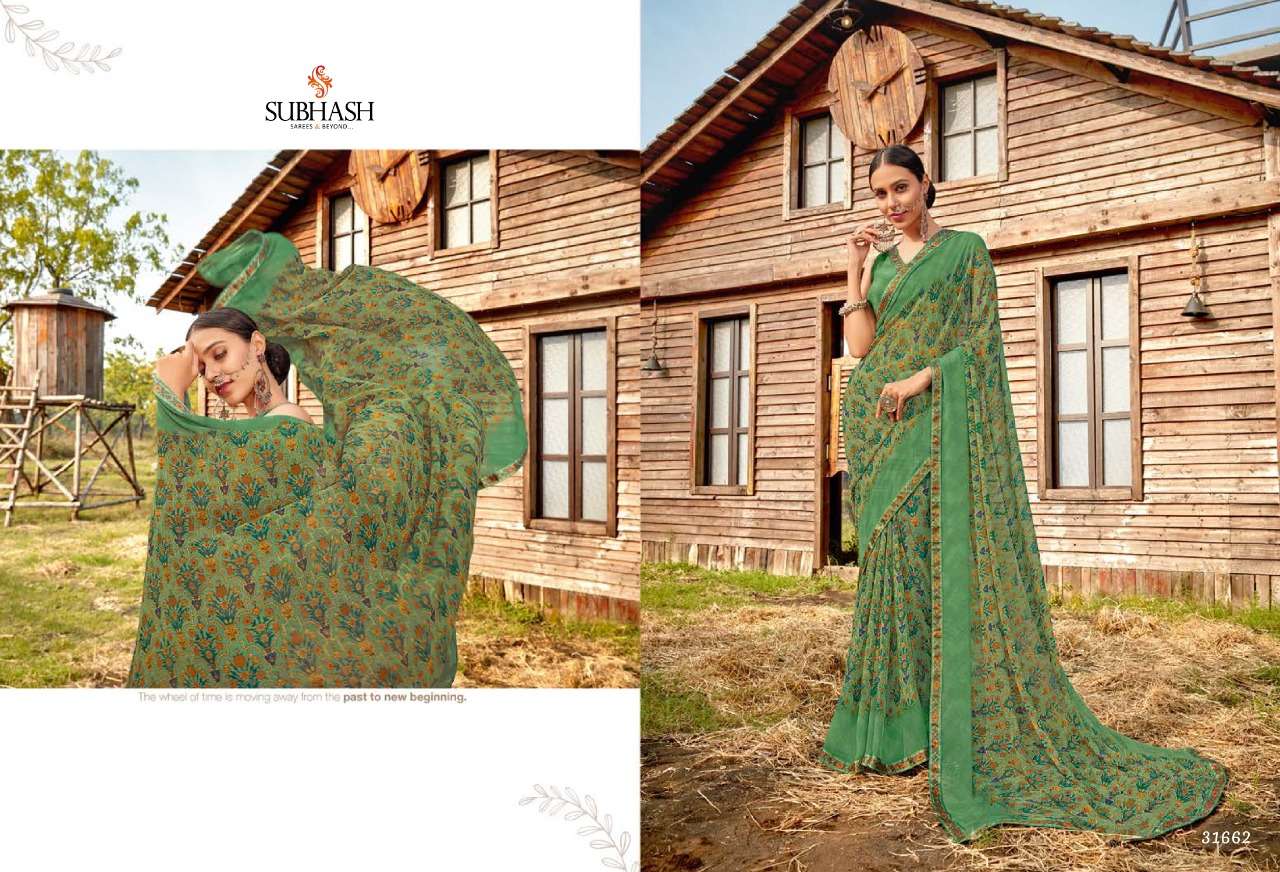 LIVELY VOL-3 BY SUBHASH SAREES 31661 TO 31689 SERIES INDIAN TRADITIONAL WEAR COLLECTION BEAUTIFUL STYLISH FANCY COLORFUL PARTY WEAR & OCCASIONAL WEAR GEORGETTE SAREES AT WHOLESALE PRICE