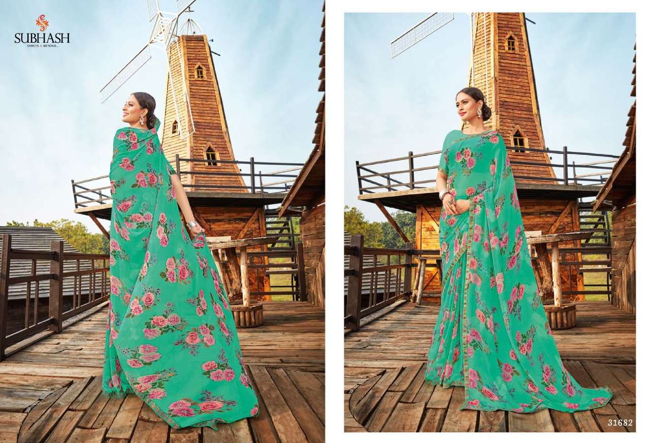 LIVELY VOL-3 BY SUBHASH SAREES 31661 TO 31689 SERIES INDIAN TRADITIONAL WEAR COLLECTION BEAUTIFUL STYLISH FANCY COLORFUL PARTY WEAR & OCCASIONAL WEAR GEORGETTE SAREES AT WHOLESALE PRICE