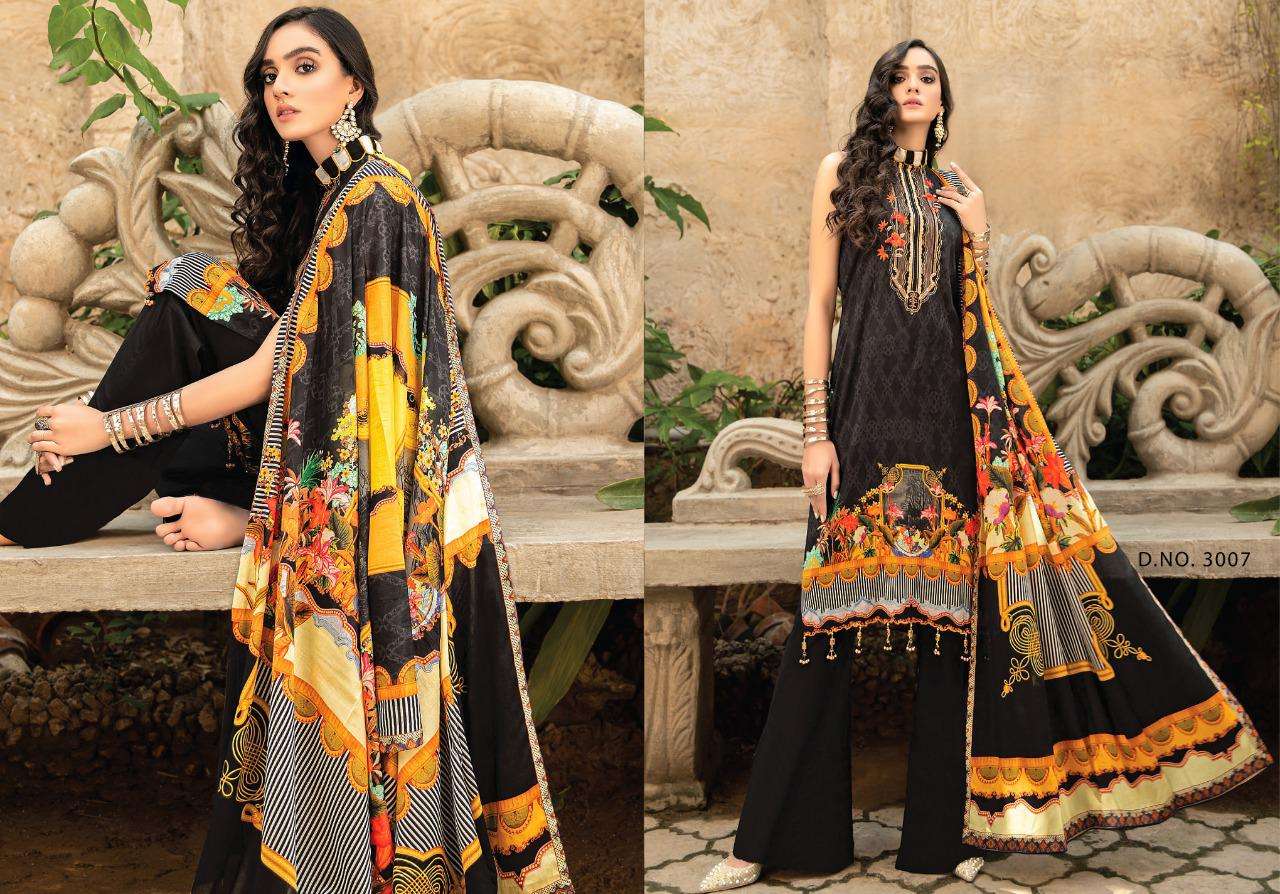 MAHNOOR VOL-3 BY YASHIKA TRENDS 3001 TO 3010 SERIES BEAUTIFUL PAKISTANI SUITS COLORFUL STYLISH FANCY CASUAL WEAR & ETHNIC WEAR PURE LAWN DIGITAL PRINT DRESSES AT WHOLESALE PRICE