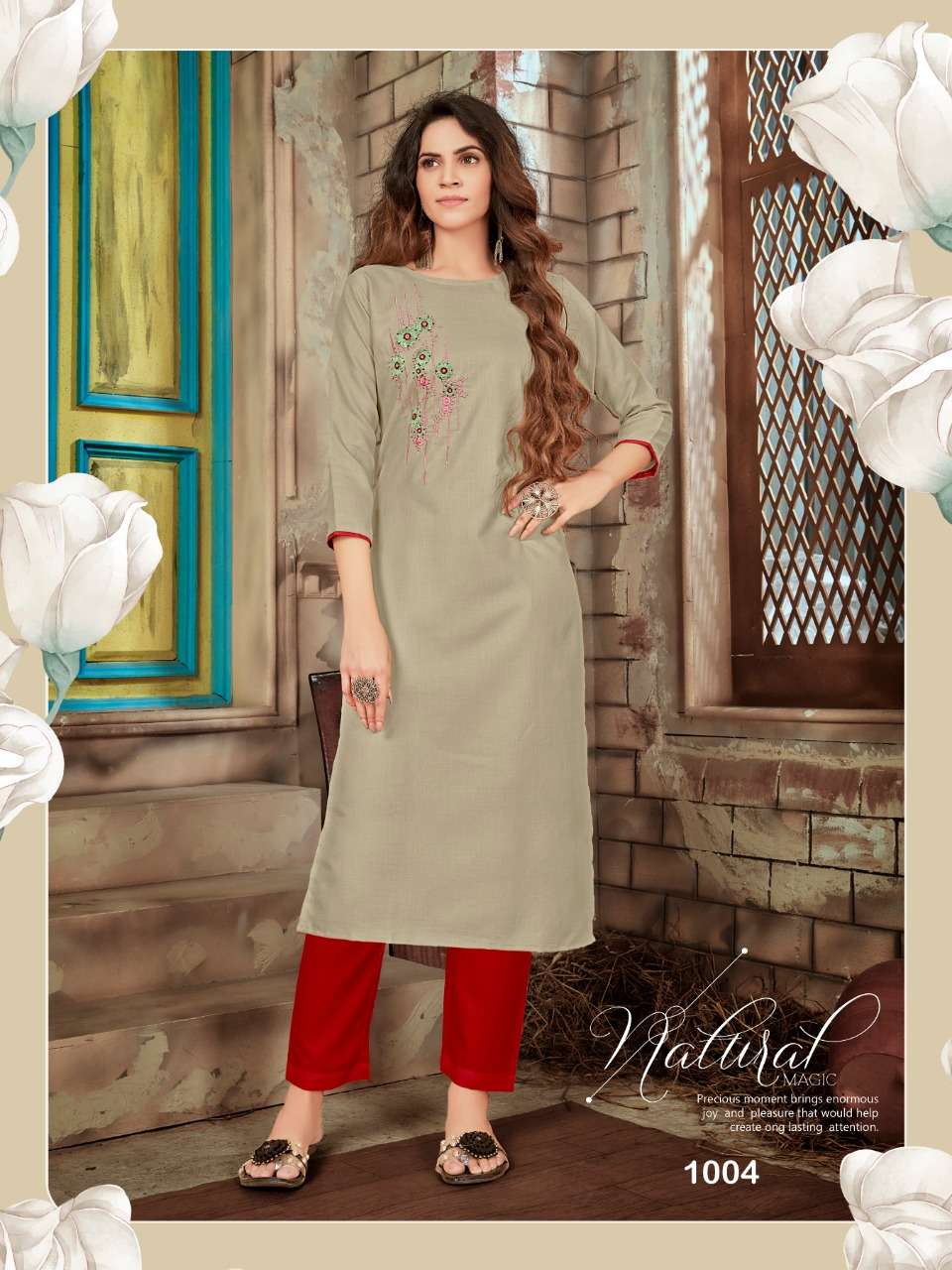 LIGHT BY SYASII 1001 TO 1010 SERIES DESIGNER STYLISH FANCY COLORFUL BEAUTIFUL PARTY WEAR & ETHNIC WEAR COLLECTION GALAXY COTTON KURTIS AT WHOLESALE PRICE