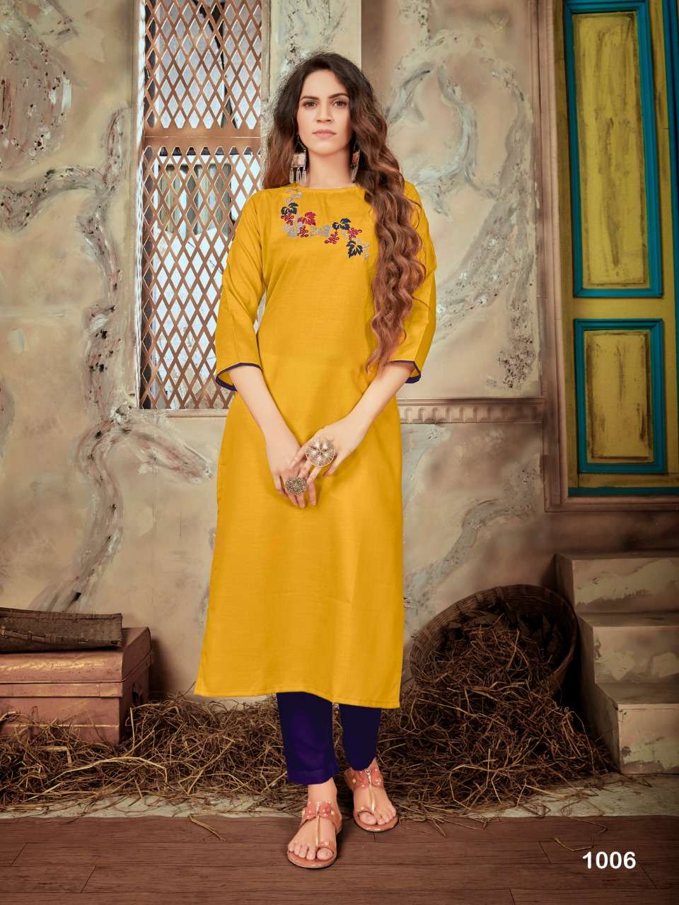 LIGHT BY SYASII 1001 TO 1010 SERIES DESIGNER STYLISH FANCY COLORFUL BEAUTIFUL PARTY WEAR & ETHNIC WEAR COLLECTION GALAXY COTTON KURTIS AT WHOLESALE PRICE