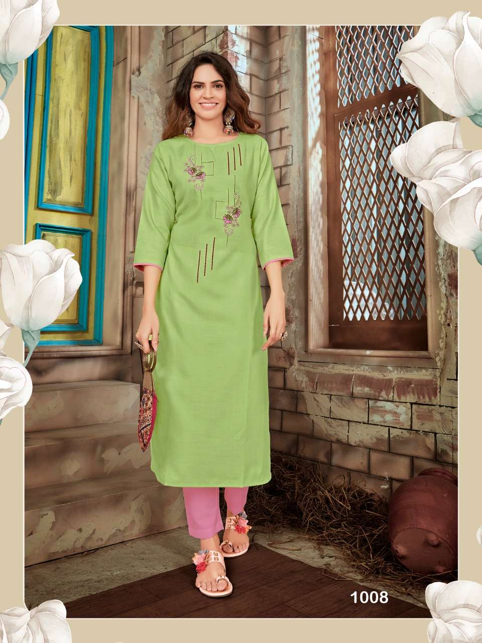 LIGHT BY SYASII 1001 TO 1010 SERIES DESIGNER STYLISH FANCY COLORFUL BEAUTIFUL PARTY WEAR & ETHNIC WEAR COLLECTION GALAXY COTTON KURTIS AT WHOLESALE PRICE