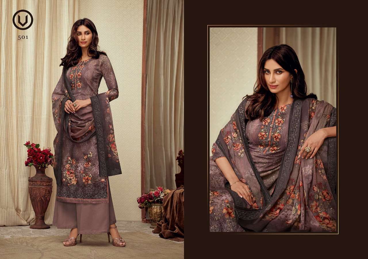 IBADAT VOL-6 BY VIVEK FASHION 501 TO 505 SERIES BEAUTIFUL STYLISH SHARARA SUITS FANCY COLORFUL CASUAL WEAR & ETHNIC WEAR & READY TO WEAR FANCY DRESSES AT WHOLESALE PRICE