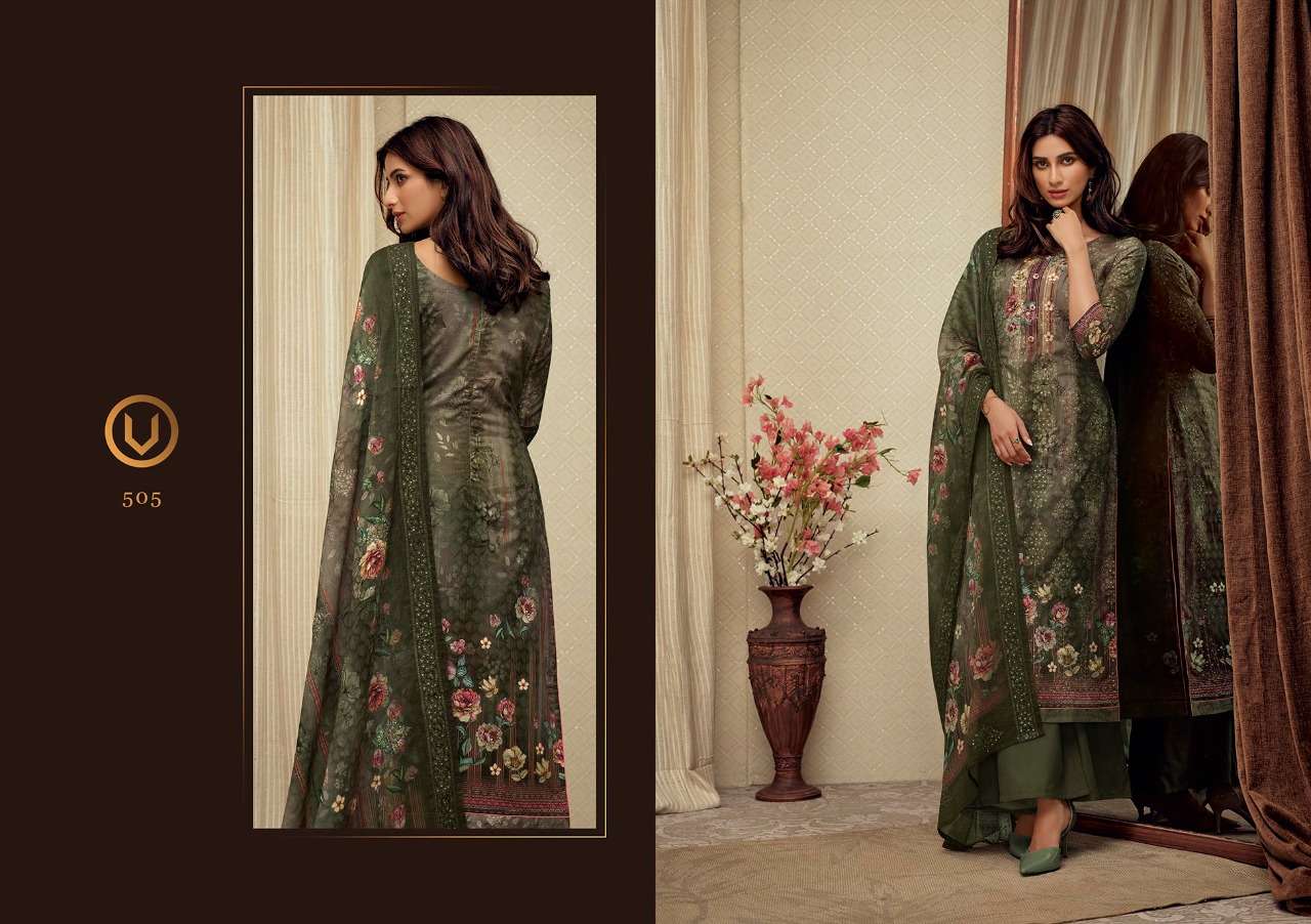 IBADAT VOL-6 BY VIVEK FASHION 501 TO 505 SERIES BEAUTIFUL STYLISH SHARARA SUITS FANCY COLORFUL CASUAL WEAR & ETHNIC WEAR & READY TO WEAR FANCY DRESSES AT WHOLESALE PRICE
