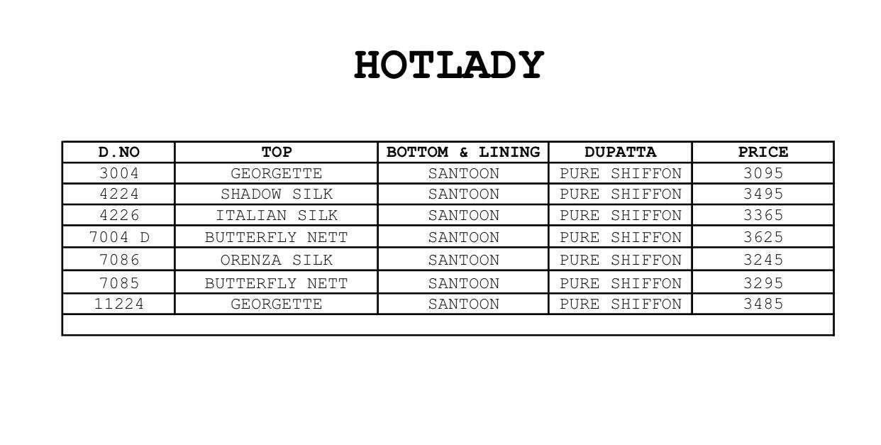 HOT LADY ALL TIME HIT COLLECTION VOL-3 BY HOT LADY BRIDAL WEAR COLLECTION BEAUTIFUL STYLISH COLORFUL FANCY PARTY WEAR & OCCASIONAL WEAR FANCY DRESSES AT WHOLESALE PRICE