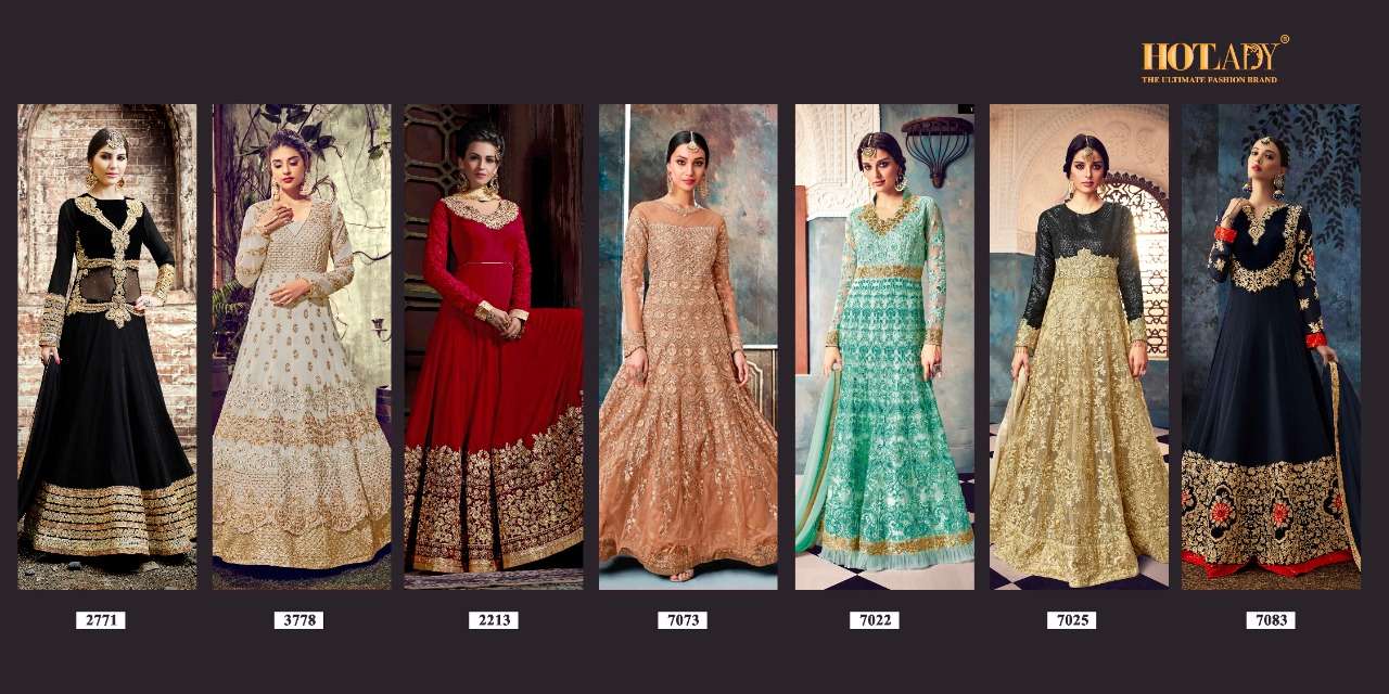 HOT LADY ALL TIME HIT COLLECTION VOL-5 BY HOT LADY BRIDAL WEAR COLLECTION BEAUTIFUL STYLISH COLORFUL FANCY PARTY WEAR & OCCASIONAL WEAR FANCY DRESSES AT WHOLESALE PRICE