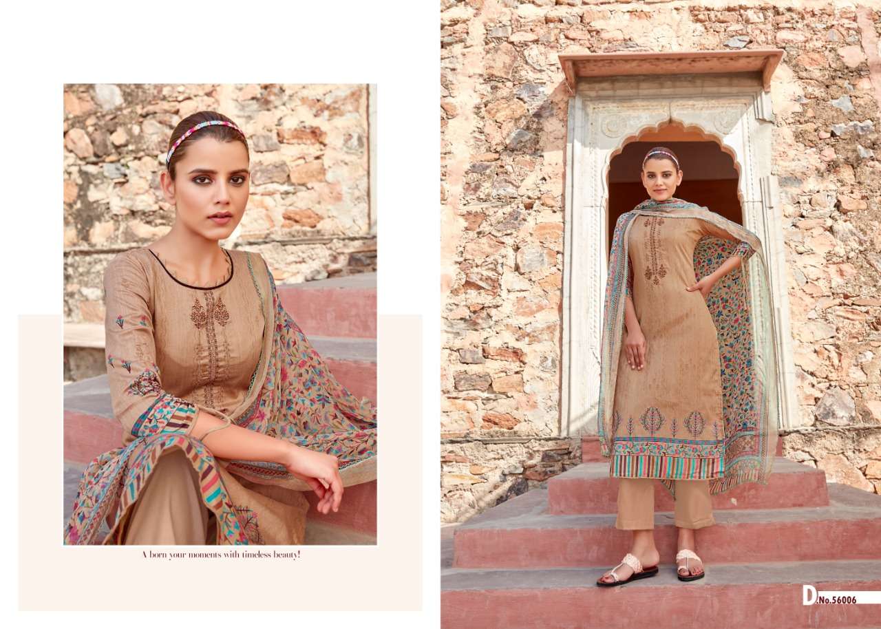 HELIOUS BY ANKIT TEXTILE 56001 TO 56008 SERIES BEAUTIFUL SUITS COLORFUL STYLISH FANCY CASUAL WEAR & ETHNIC WEAR PURE JAM COTTON DIGITAL PRINT WITH EMBROIDERY WORK DRESSES AT WHOLESALE PRICE