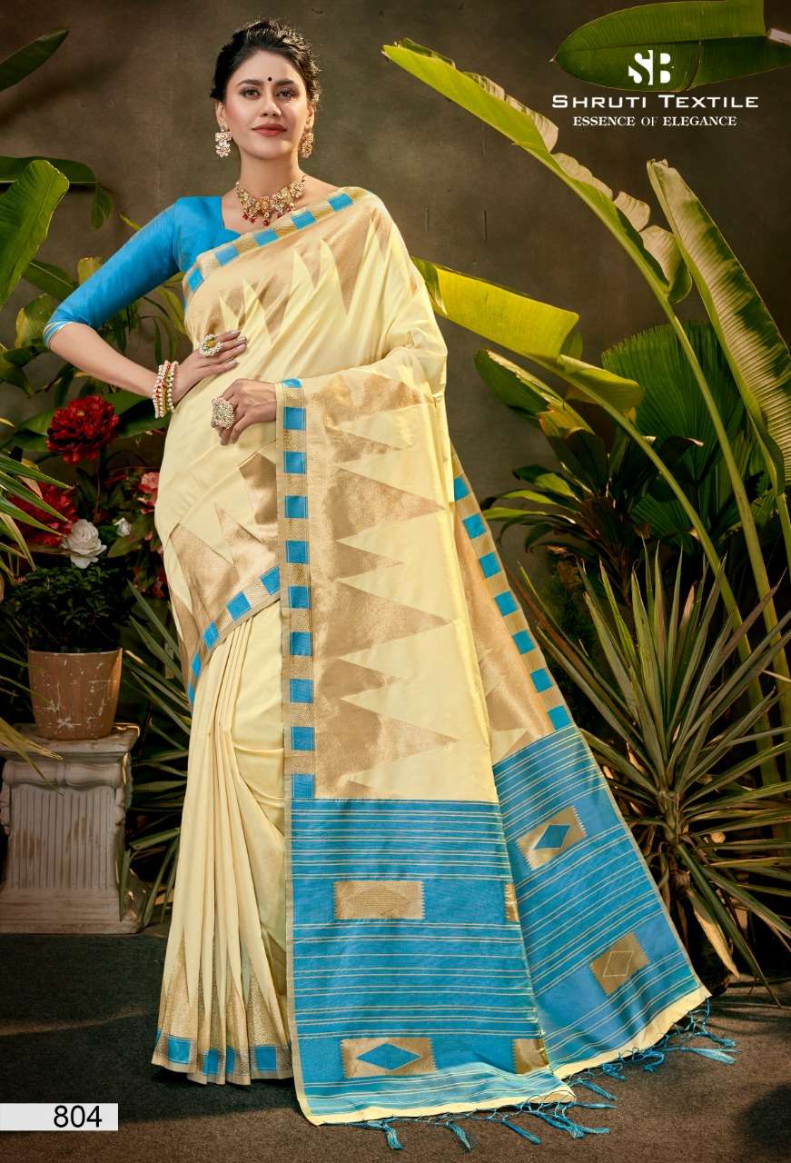SHRUTI 800 SERIES BY SHRUTI 801 TO 812 SERIES INDIAN TRADITIONAL WEAR COLLECTION BEAUTIFUL STYLISH FANCY COLORFUL PARTY WEAR & OCCASIONAL WEAR SOFT SILK SAREES AT WHOLESALE PRICE