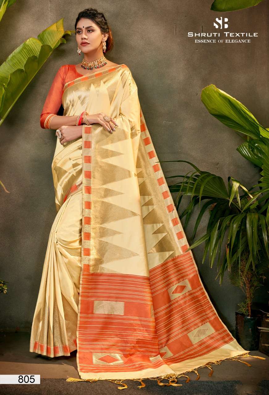 SHRUTI 800 SERIES BY SHRUTI 801 TO 812 SERIES INDIAN TRADITIONAL WEAR COLLECTION BEAUTIFUL STYLISH FANCY COLORFUL PARTY WEAR & OCCASIONAL WEAR SOFT SILK SAREES AT WHOLESALE PRICE