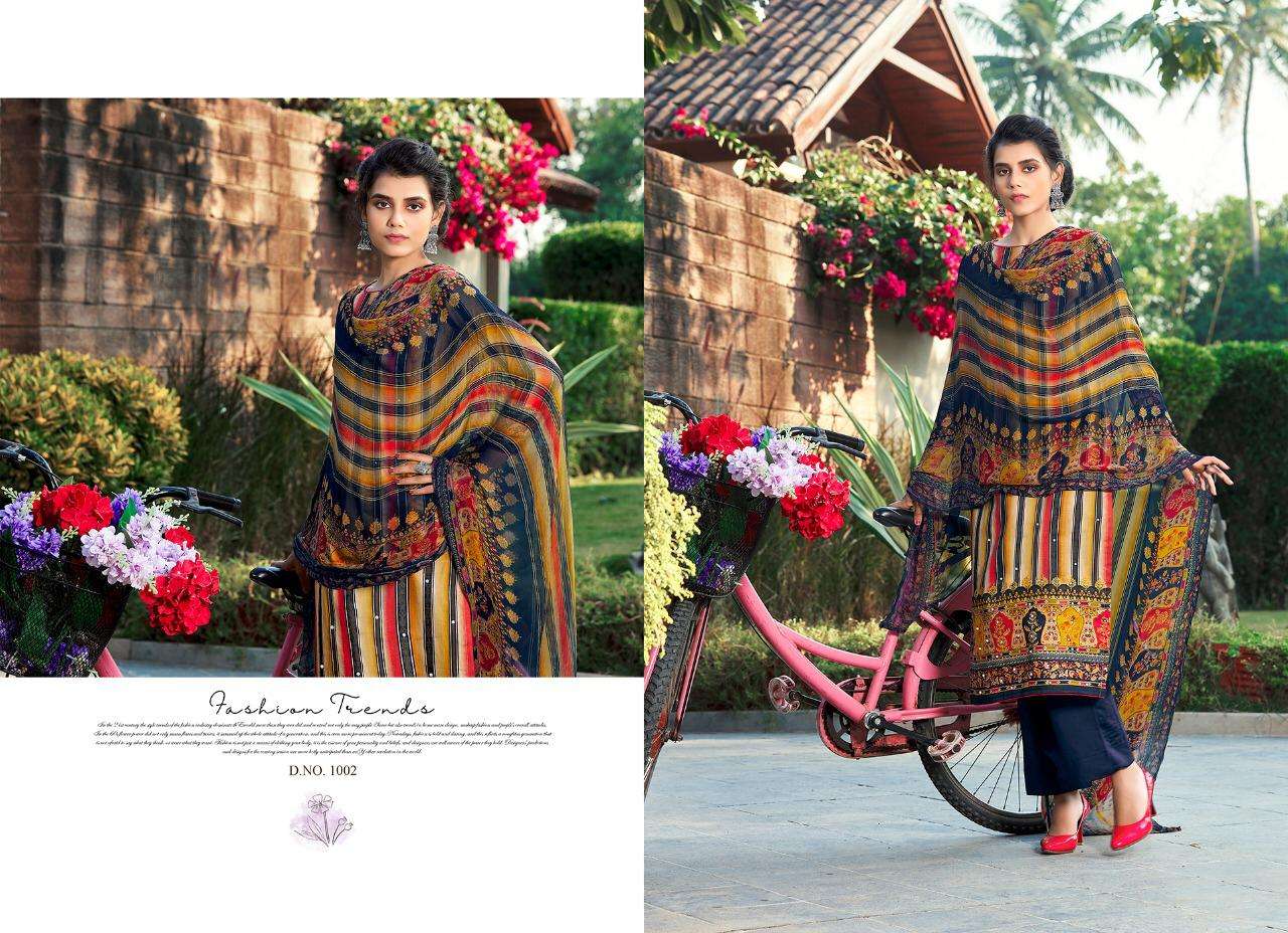 REHNUMA BY ADINATH PRINTS 1001 TO 1006 SERIES BEAUTIFUL SUITS COLORFUL STYLISH FANCY CASUAL WEAR & ETHNIC WEAR HEAVY JAM COTTON DIGITAL PRINT WITH KHATLI WORK DRESSES AT WHOLESALE PRICE