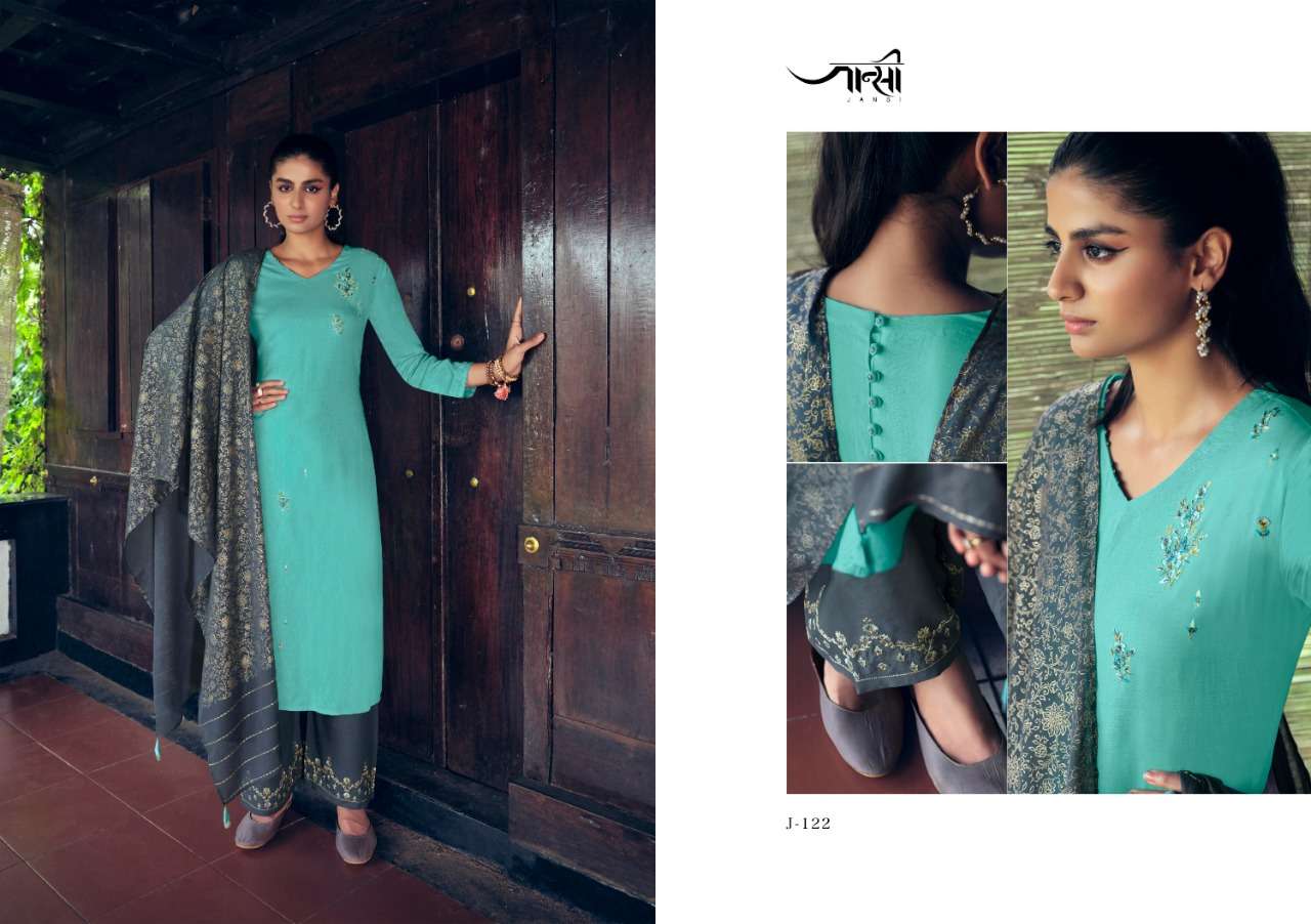 DAISY BY JHANSI 121 TO 126 SERIES BEAUTIFUL SUITS COLORFUL STYLISH FANCY CASUAL WEAR & ETHNIC WEAR LINEN COTTON DRESSES AT WHOLESALE PRICE