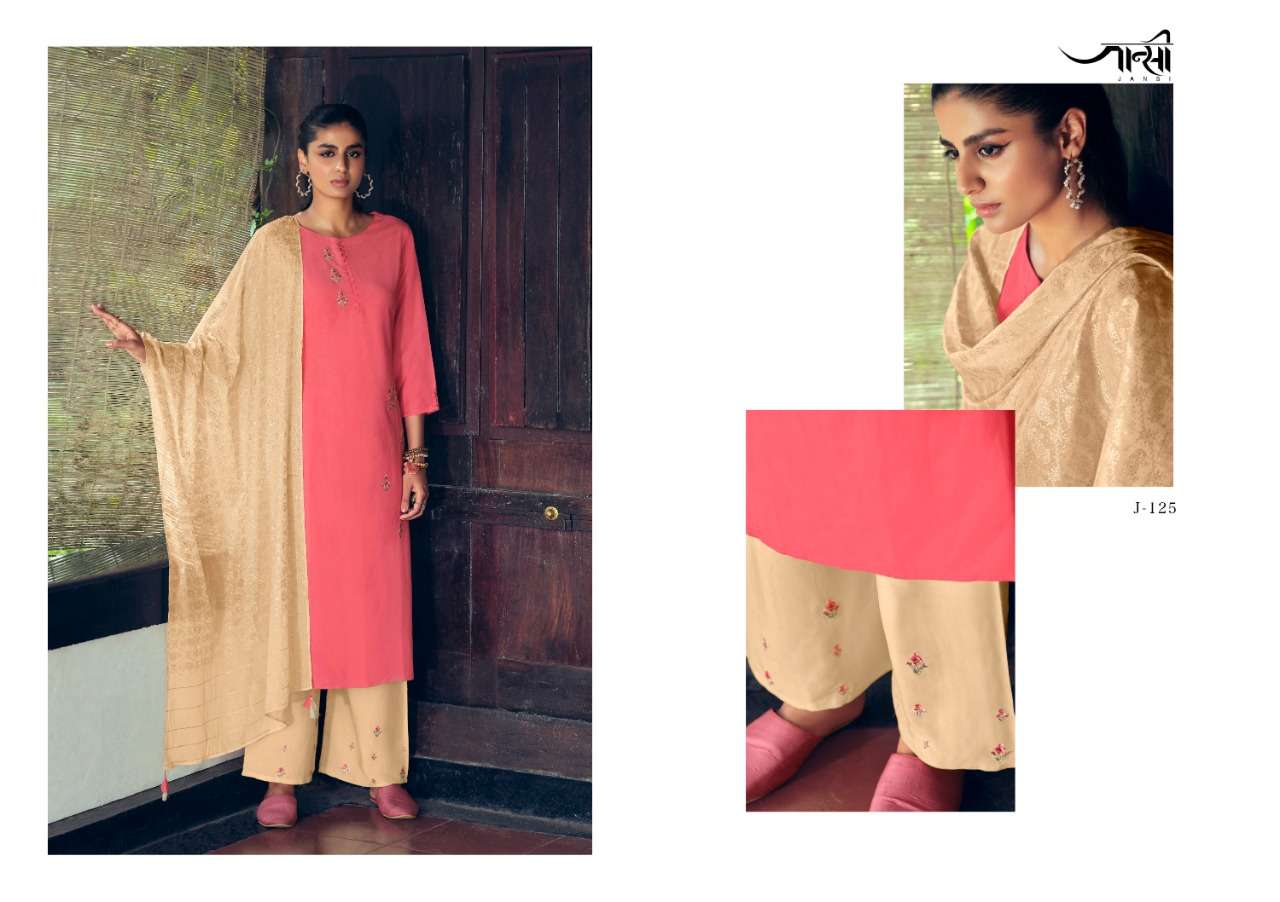 DAISY BY JHANSI 121 TO 126 SERIES BEAUTIFUL SUITS COLORFUL STYLISH FANCY CASUAL WEAR & ETHNIC WEAR LINEN COTTON DRESSES AT WHOLESALE PRICE