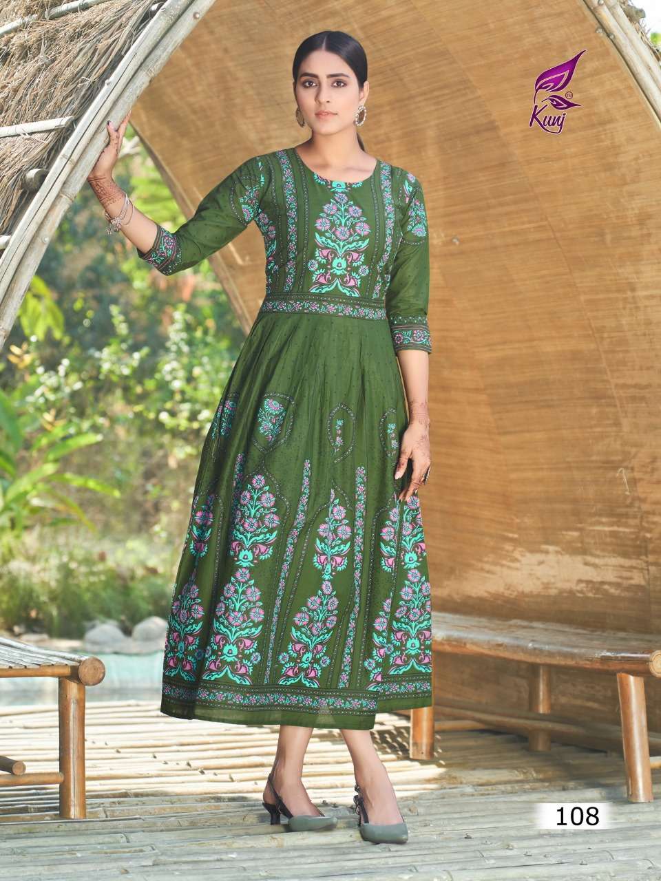 SOFT TOUCH VOL-1 BY KUNJ 101 TO 108 SERIES DESIGNER STYLISH FANCY COLORFUL BEAUTIFUL PARTY WEAR & ETHNIC WEAR COLLECTION COTTON MAL MAL KURTIS AT WHOLESALE PRICE