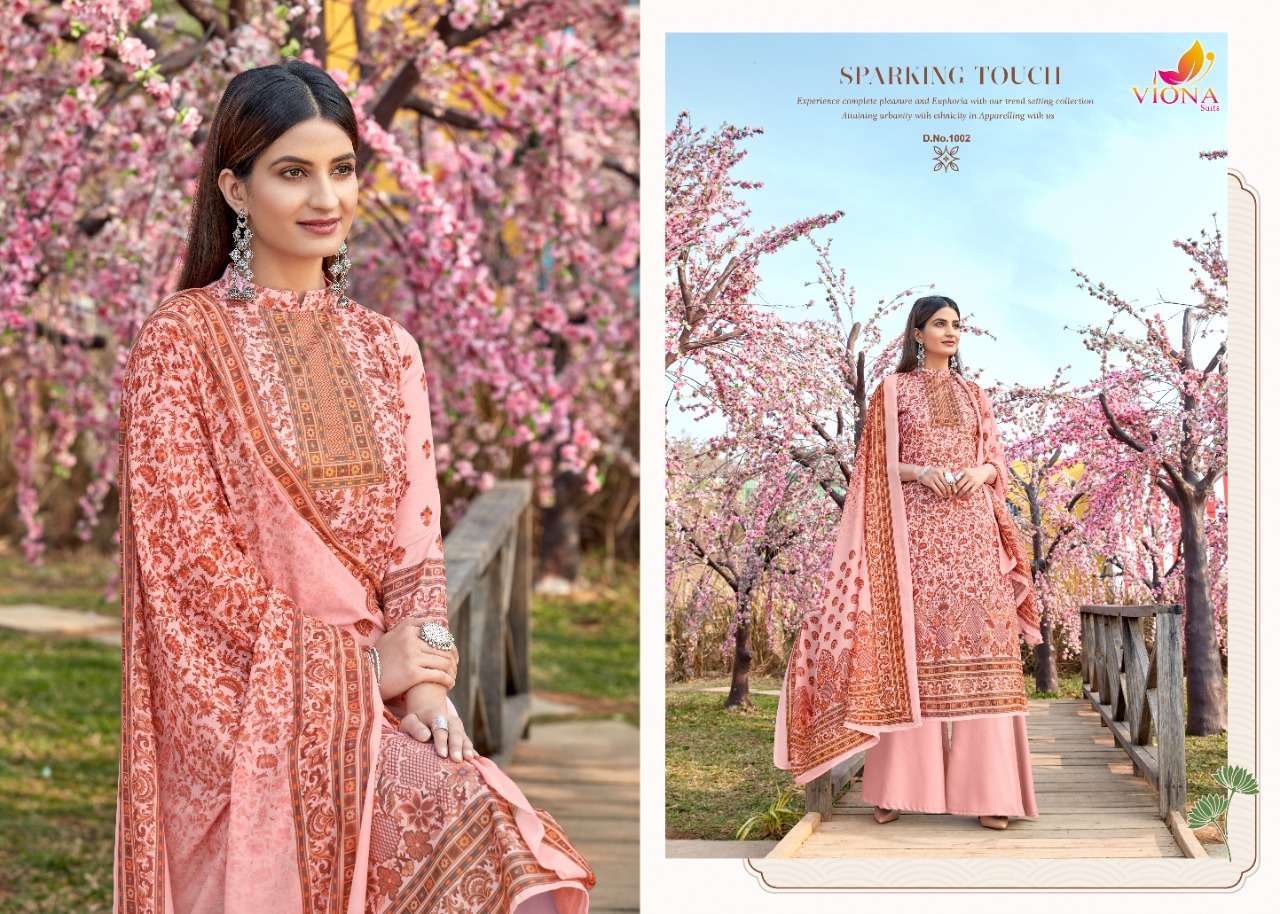 ADIVAH BY VIONA SUITS 1001 TO 1008 SERIES BEAUTIFUL SUITS COLORFUL STYLISH FANCY CASUAL WEAR & ETHNIC WEAR PURE POLY JAM COTTON DIGITAL PRINT DRESSES AT WHOLESALE PRICE