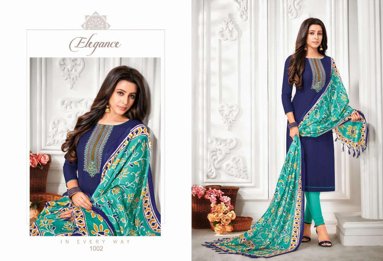 EPISODE BY SHAGUN LIFESTYLE 1001 TO 1012 SERIES BEAUTIFUL SUITS COLORFUL STYLISH FANCY CASUAL WEAR & ETHNIC WEAR SLUBBY COTTON DRESSES AT WHOLESALE PRICE