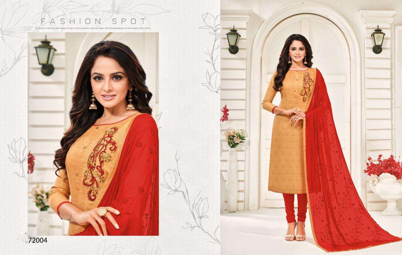 SOUL VOL-2 BY KAPIL TRENDS 72001 TO 72011 SERIES BEAUTIFUL SUITS COLORFUL STYLISH FANCY CASUAL WEAR & ETHNIC WEAR BOMBAY SATIN WITH WORK DRESSES AT WHOLESALE PRICE