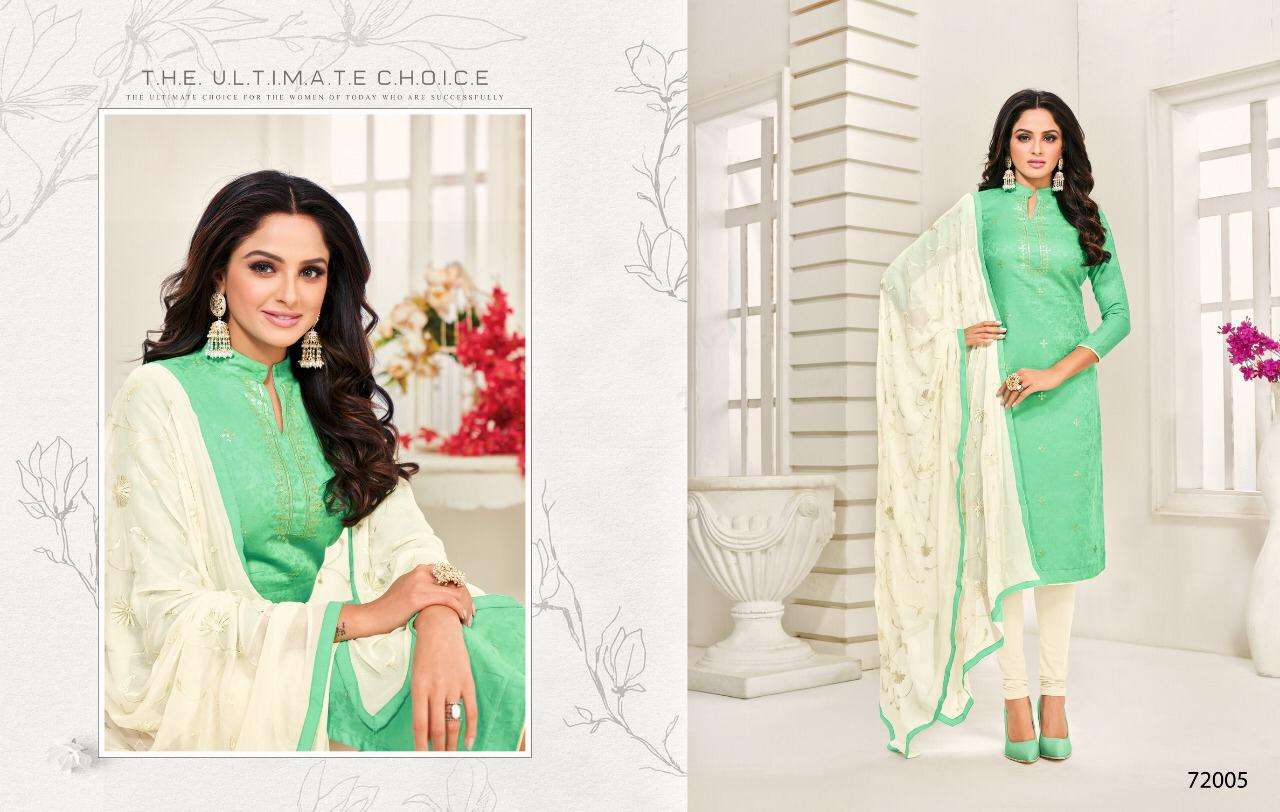 SOUL VOL-2 BY KAPIL TRENDS 72001 TO 72011 SERIES BEAUTIFUL SUITS COLORFUL STYLISH FANCY CASUAL WEAR & ETHNIC WEAR BOMBAY SATIN WITH WORK DRESSES AT WHOLESALE PRICE