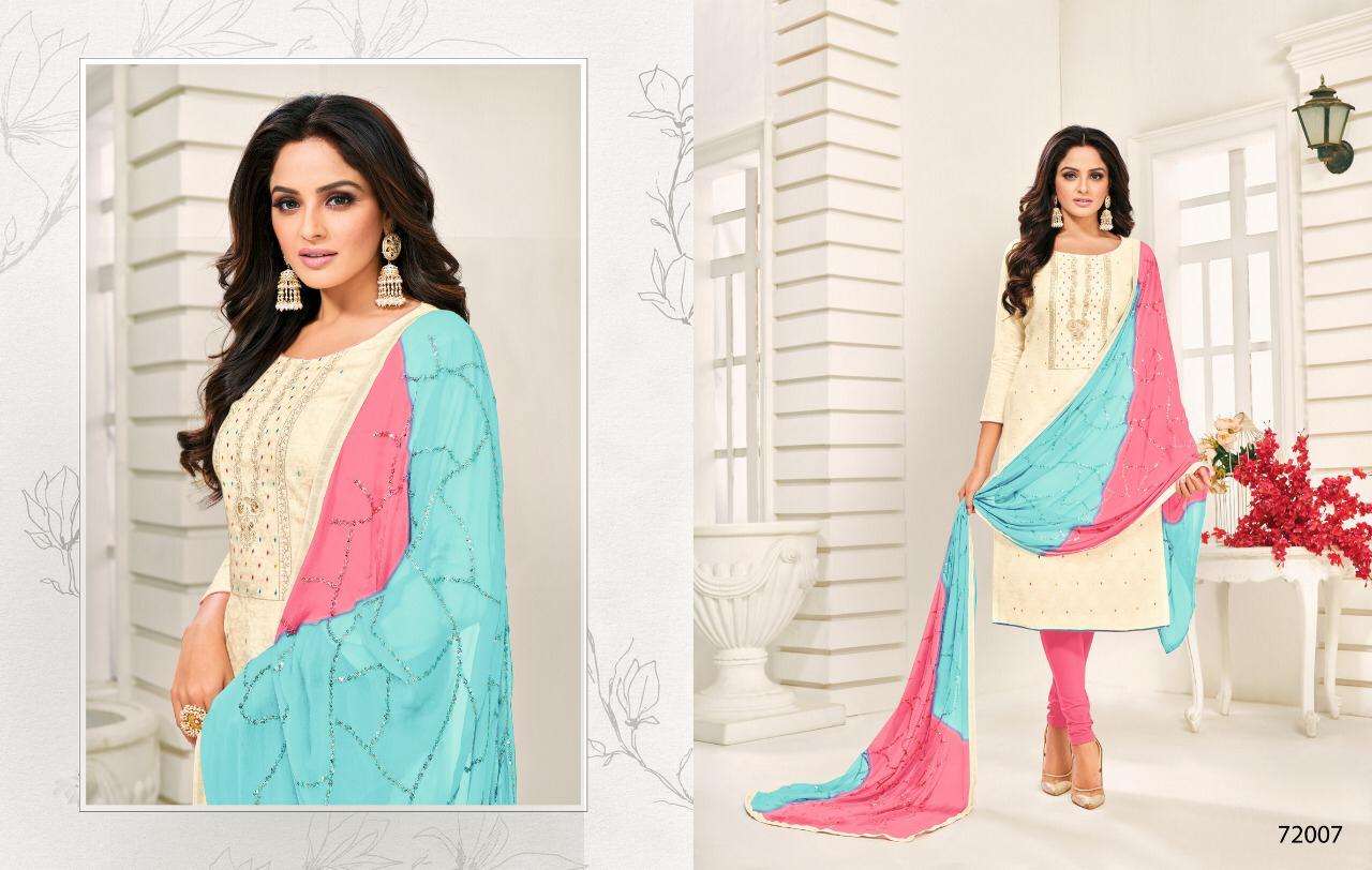 SOUL VOL-2 BY KAPIL TRENDS 72001 TO 72011 SERIES BEAUTIFUL SUITS COLORFUL STYLISH FANCY CASUAL WEAR & ETHNIC WEAR BOMBAY SATIN WITH WORK DRESSES AT WHOLESALE PRICE
