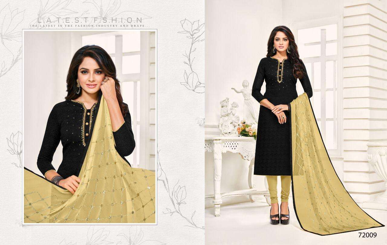 SOUL VOL-2 BY KAPIL TRENDS 72001 TO 72011 SERIES BEAUTIFUL SUITS COLORFUL STYLISH FANCY CASUAL WEAR & ETHNIC WEAR BOMBAY SATIN WITH WORK DRESSES AT WHOLESALE PRICE