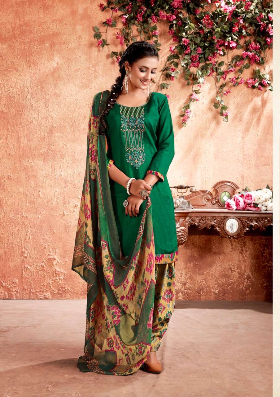 MEHAR BY KESARIYA 1001 TO 1008 SERIES BEAUTIFUL SUITS COLORFUL STYLISH FANCY CASUAL WEAR & ETHNIC WEAR PURE JAM COTTON DIGITAL PRINT WITH EMBROIDERY WORK DRESSES AT WHOLESALE PRICE