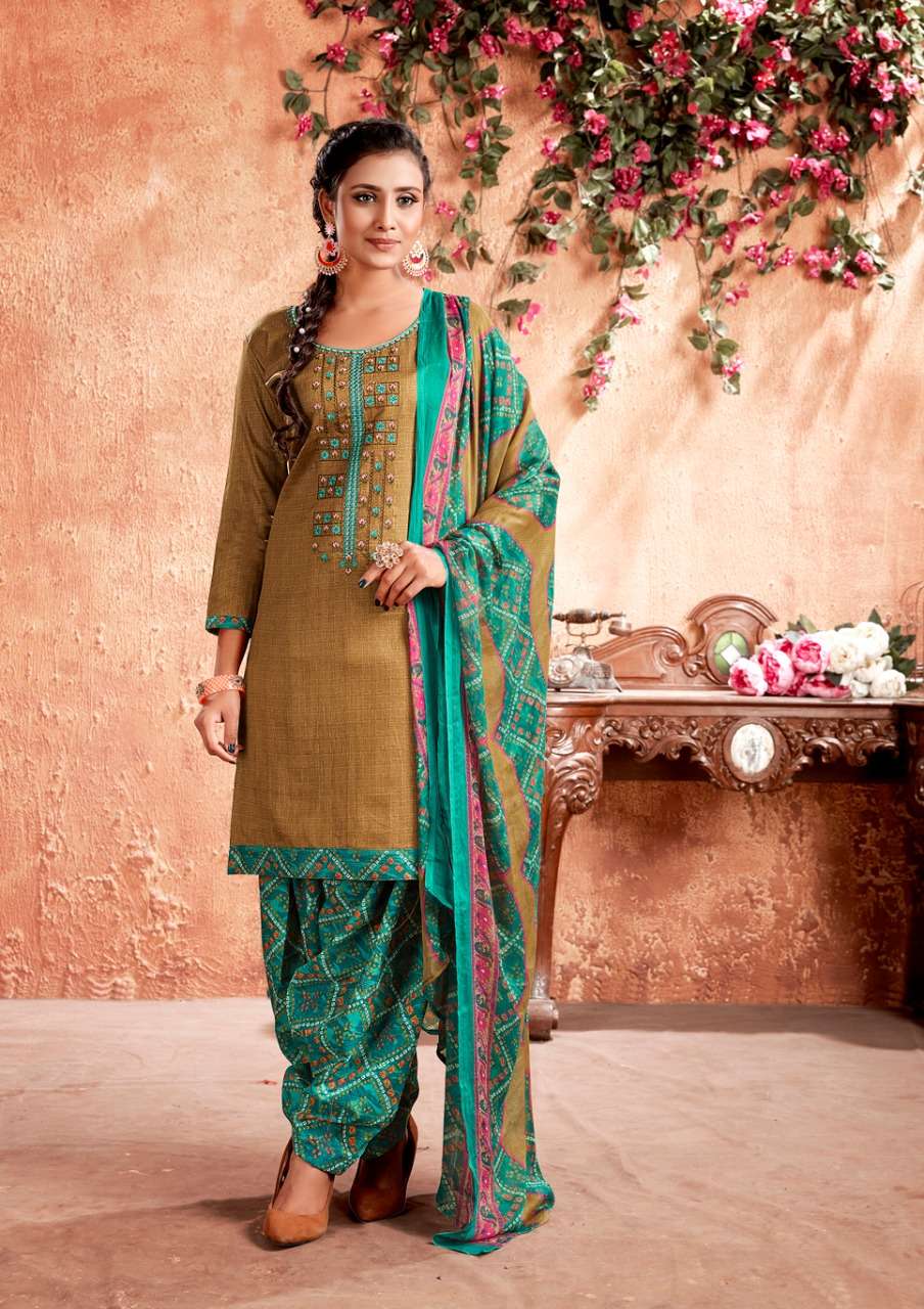 MEHAR BY KESARIYA 1001 TO 1008 SERIES BEAUTIFUL SUITS COLORFUL STYLISH FANCY CASUAL WEAR & ETHNIC WEAR PURE JAM COTTON DIGITAL PRINT WITH EMBROIDERY WORK DRESSES AT WHOLESALE PRICE