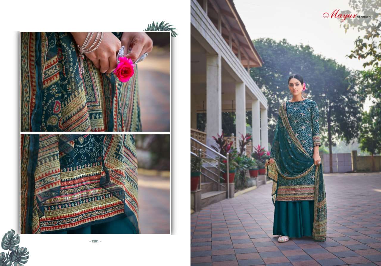 BANDHANI BY HANSA PRINTS 1301 TO 1306 SERIES BEAUTIFUL SUITS COLORFUL STYLISH FANCY CASUAL WEAR & ETHNIC WEAR PURE JAM COTTON DIGITAL PRINT WITH WORK DRESSES AT WHOLESALE PRICE