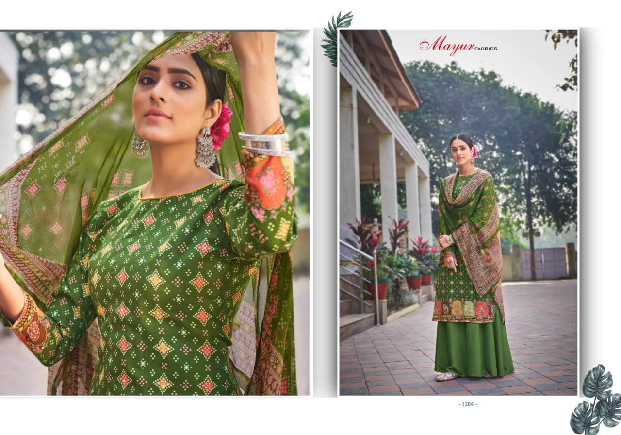 BANDHANI BY HANSA PRINTS 1301 TO 1306 SERIES BEAUTIFUL SUITS COLORFUL STYLISH FANCY CASUAL WEAR & ETHNIC WEAR PURE JAM COTTON DIGITAL PRINT WITH WORK DRESSES AT WHOLESALE PRICE