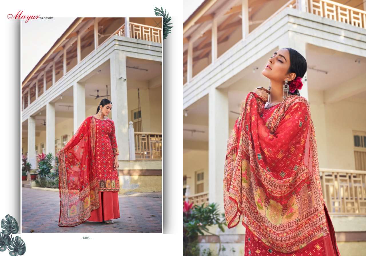 BANDHANI BY HANSA PRINTS 1301 TO 1306 SERIES BEAUTIFUL SUITS COLORFUL STYLISH FANCY CASUAL WEAR & ETHNIC WEAR PURE JAM COTTON DIGITAL PRINT WITH WORK DRESSES AT WHOLESALE PRICE
