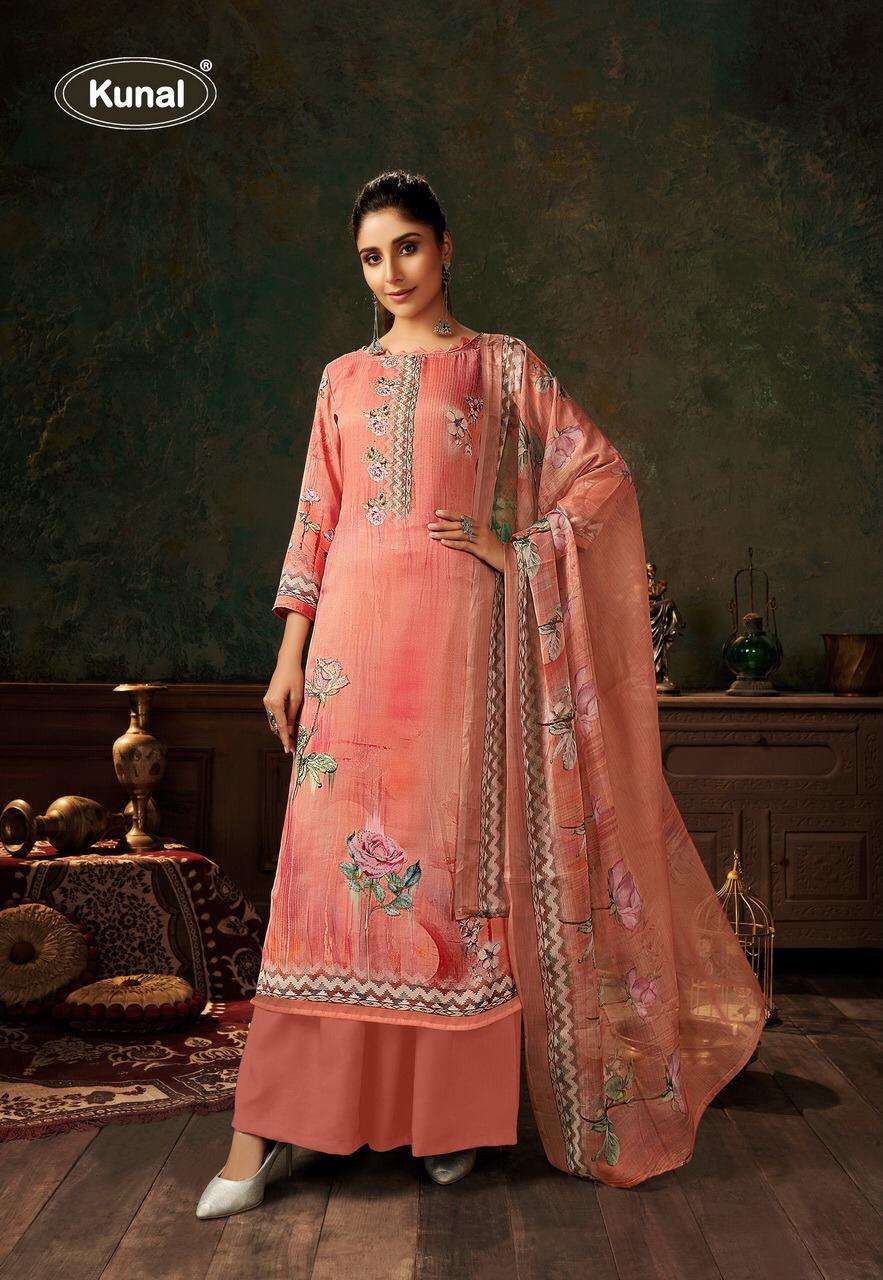 SAUMYA BY KUNAL 1001 TO 1008 SERIES BEAUTIFUL SUITS COLORFUL STYLISH FANCY CASUAL WEAR & ETHNIC WEAR PURE JAM SATIN DIGITAL PRINT DRESSES AT WHOLESALE PRICE