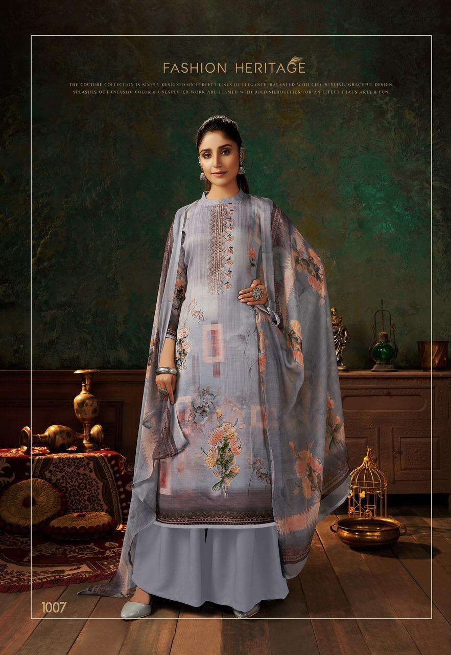 SAUMYA BY KUNAL 1001 TO 1008 SERIES BEAUTIFUL SUITS COLORFUL STYLISH FANCY CASUAL WEAR & ETHNIC WEAR PURE JAM SATIN DIGITAL PRINT DRESSES AT WHOLESALE PRICE