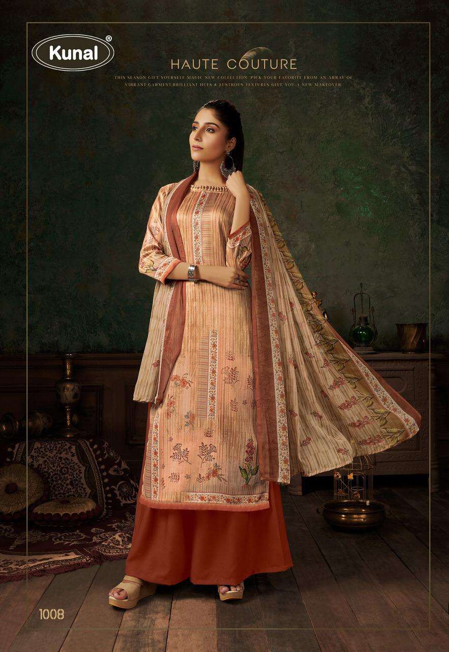 SAUMYA BY KUNAL 1001 TO 1008 SERIES BEAUTIFUL SUITS COLORFUL STYLISH FANCY CASUAL WEAR & ETHNIC WEAR PURE JAM SATIN DIGITAL PRINT DRESSES AT WHOLESALE PRICE