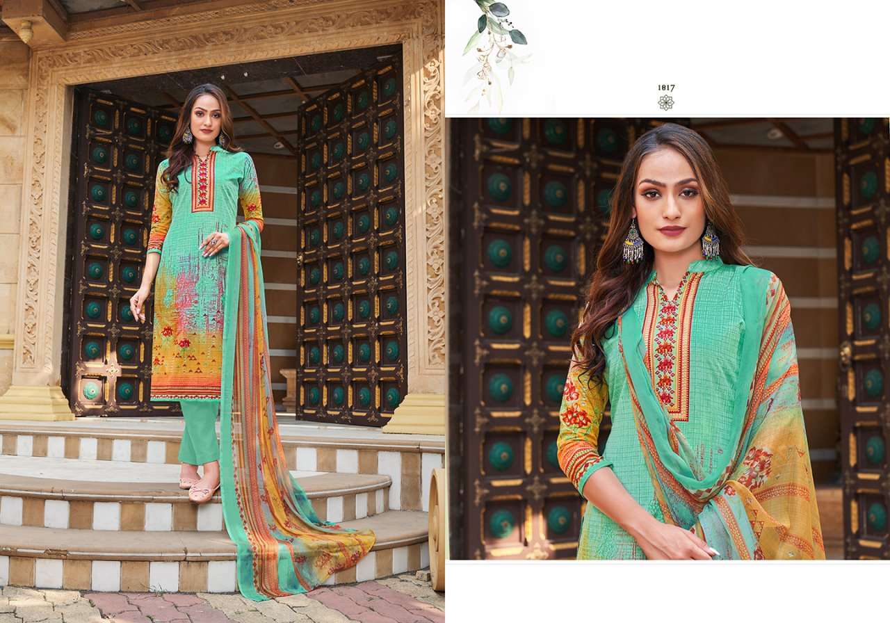 ISHANA BY SIYONA 1011 TO 1020 SERIES BEAUTIFUL SUITS COLORFUL STYLISH FANCY CASUAL WEAR & ETHNIC WEAR PURE CAMBRIC DIGITAL PRINT DRESSES AT WHOLESALE PRICE