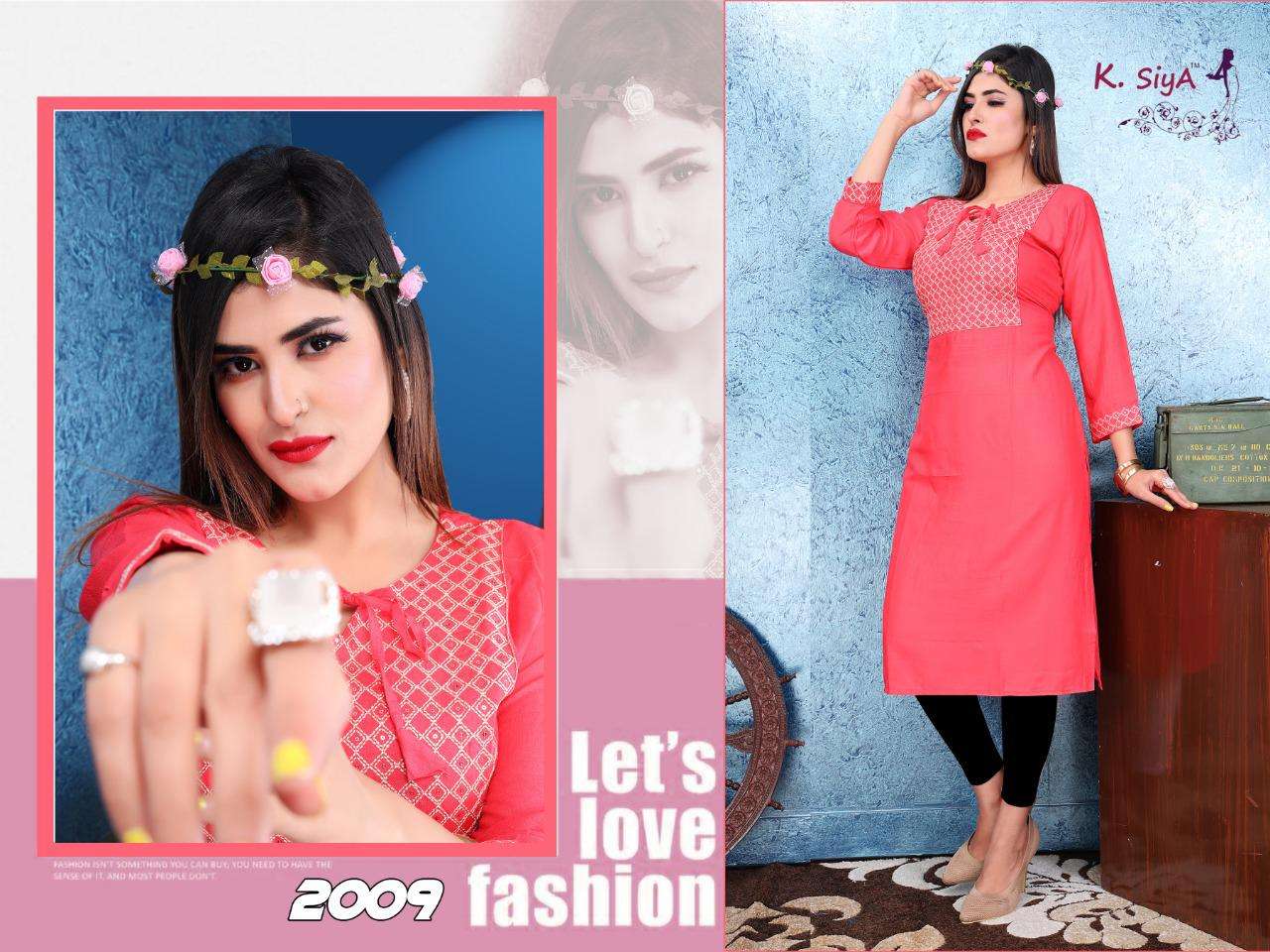 SAFFRON BY K.SIYA 2001 TO 2010 SERIES DESIGNER STYLISH FANCY COLORFUL BEAUTIFUL PARTY WEAR & ETHNIC WEAR COLLECTION RAYON PLAIN KURTIS AT WHOLESALE PRICE