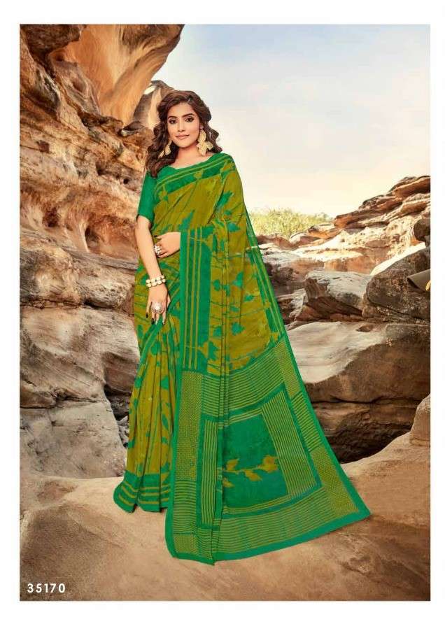 HOMEMAKER VOL-6 BY SUBHASH SAREES 35161 TO 35188 SERIES INDIAN TRADITIONAL WEAR COLLECTION BEAUTIFUL STYLISH FANCY COLORFUL PARTY WEAR & OCCASIONAL WEAR WEIGHTLESS GEORGETTE SAREES AT WHOLESALE PRICE