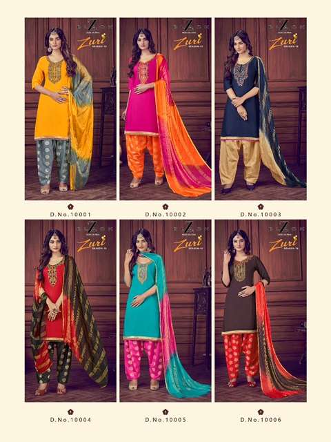 ZURI VOL-10 BY Z BLACK 10001 TO 10006 SERIES DESIGNER BEAUTIFUL COLORFUL STYLISH FANCY CASUAL WEAR & ETHNIC WEAR & READY TO WEAR RAYON EMBROIDERED DRESSES AT WHOLESALE PRICE