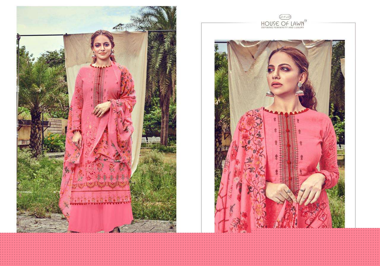 NIZA BY HOUSE OF LAWN 4001 TO 4010 SERIES DESIGNER BEAUTIFUL COLORFUL STYLISH FANCY CASUAL WEAR & ETHNIC WEAR & READY TO WEAR PURE LAWN DIGITAL PRINT DRESSES AT WHOLESALE PRICE