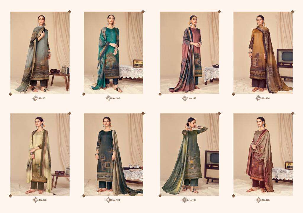 ZARA 101 SERIES BY KARACHI PRINTS 101 TO 108 SERIES DESIGNER BEAUTIFUL COLORFUL STYLISH FANCY CASUAL WEAR & ETHNIC WEAR & READY TO WEAR PURE JAM SILK DIGITAL PRINT DRESSES AT WHOLESALE PRICE